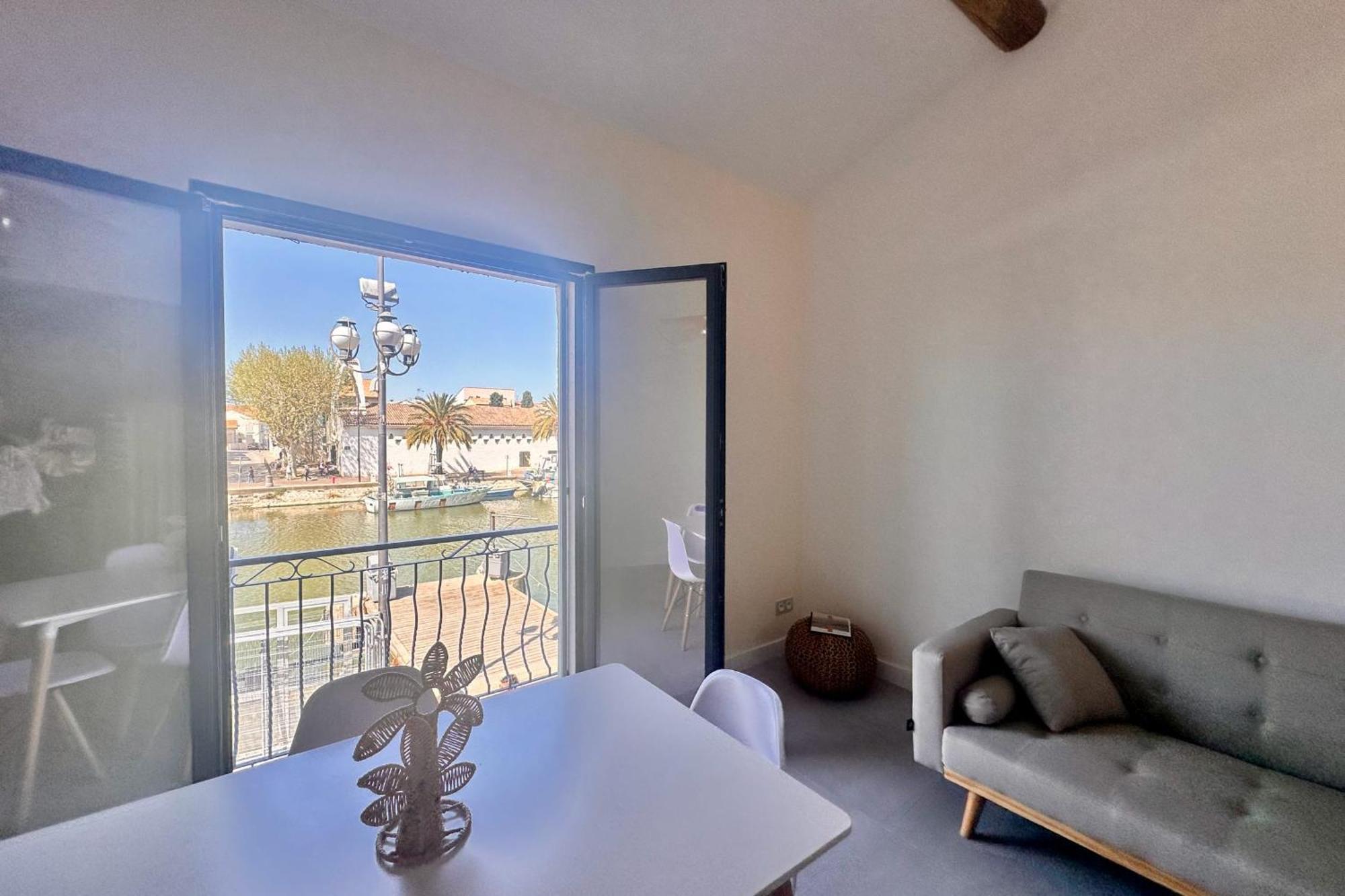 Les Palmiers - Appartement Une Chambre Vue Canal Le Grau-du-Roi Extérieur photo