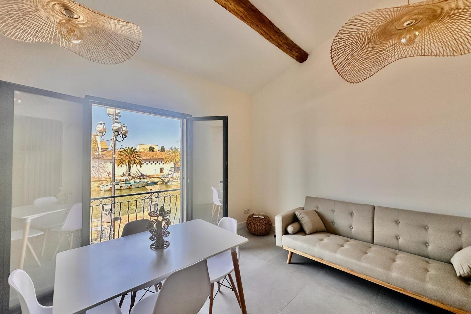 Les Palmiers - Appartement Une Chambre Vue Canal Le Grau-du-Roi Extérieur photo