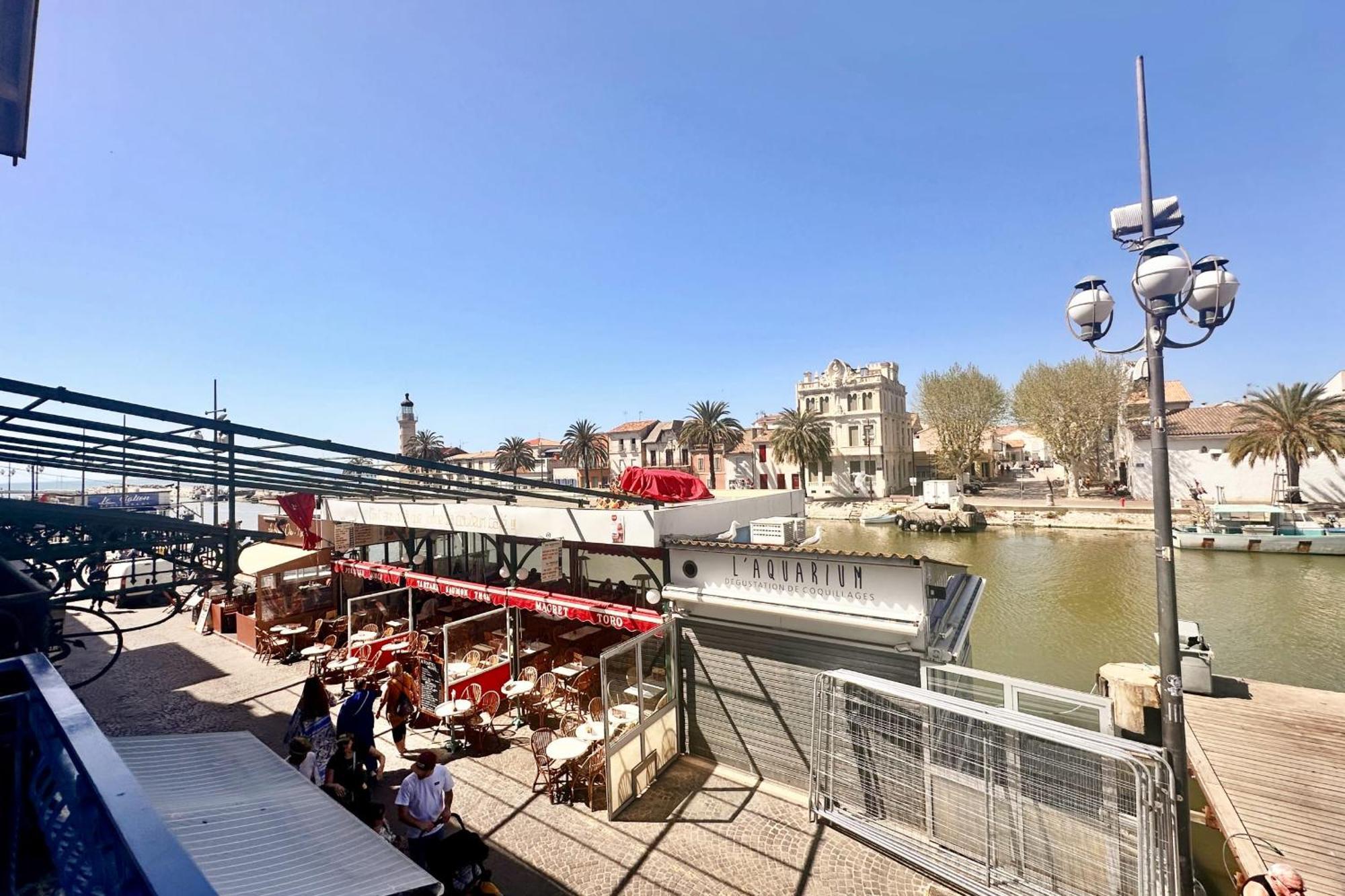 Les Palmiers - Appartement Une Chambre Vue Canal Le Grau-du-Roi Extérieur photo